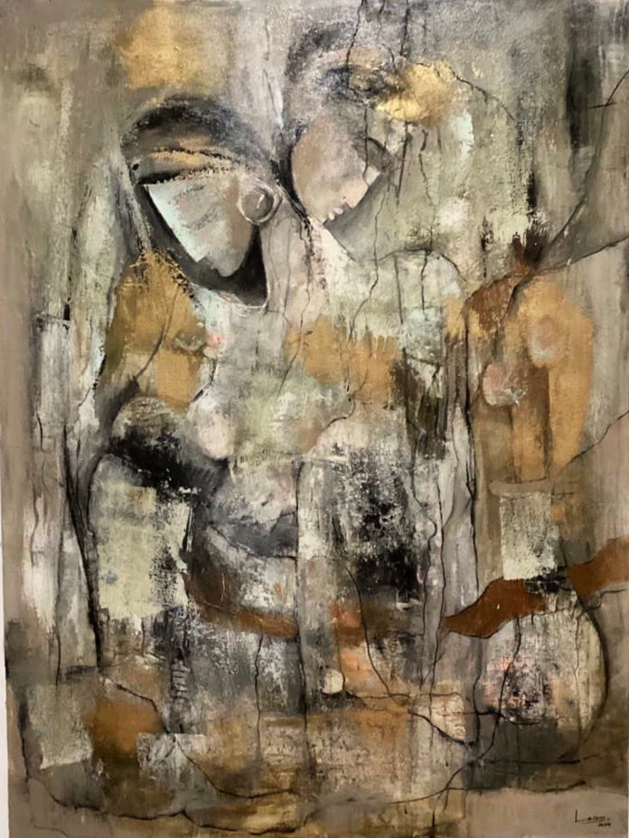 Lady Lost in Thought - Art