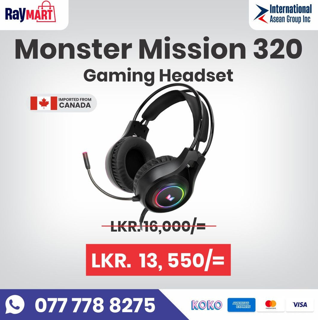 Monster Mission 320 Gaming Headset