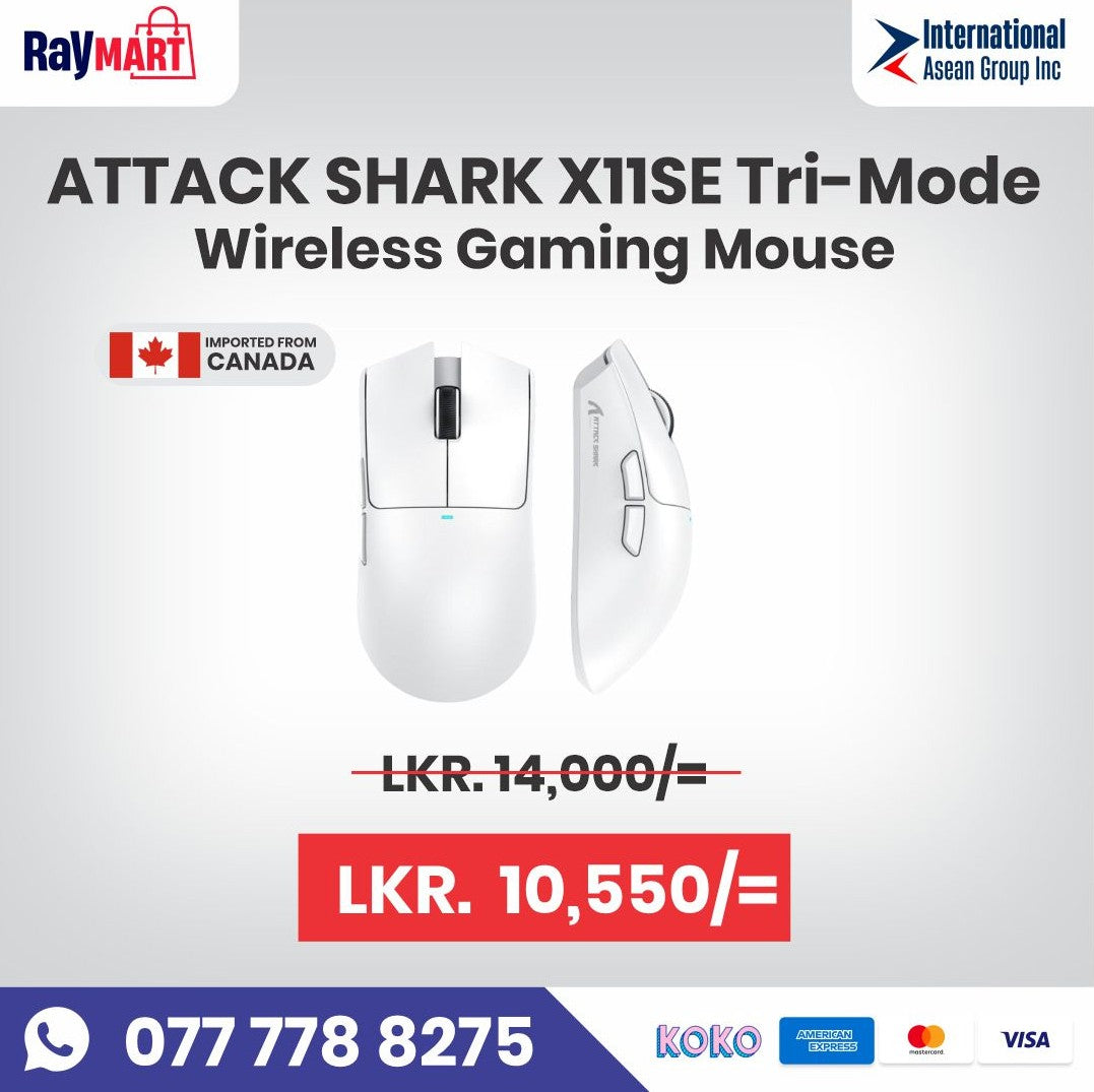 ATTACK SHARK X11SE Wireless Gaming Mouse