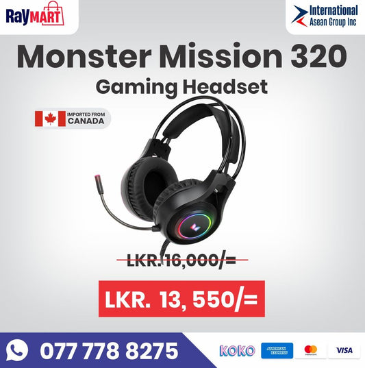 Monster Mission 320 Gaming Headset