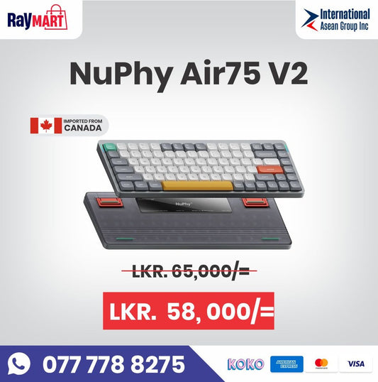 NuPhy Air75 V2 Wireless Mechanical Keyboard